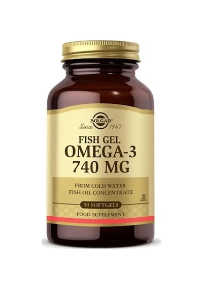 Solgar Fish Gel Omega-3 740 mg 50 Softgel Kapsül