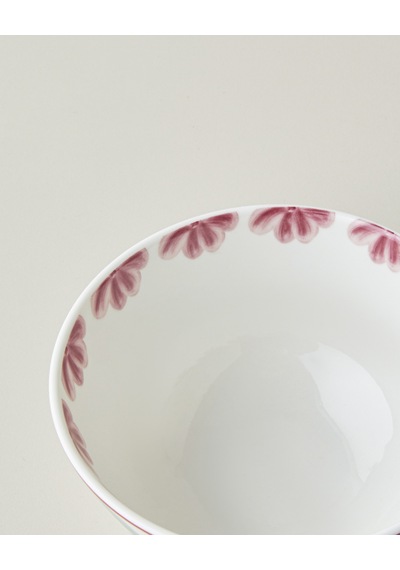 English Home Floreline Bone Porselen Çerezlik 11,5 Cm Renkli Renkli