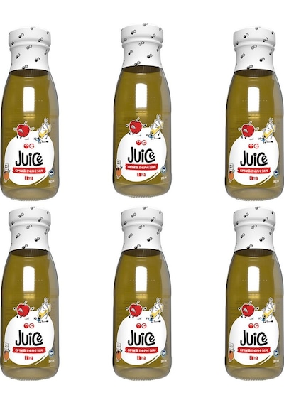 OG natural Organik Kırmızı Elma Suyu 6 x 250 ML