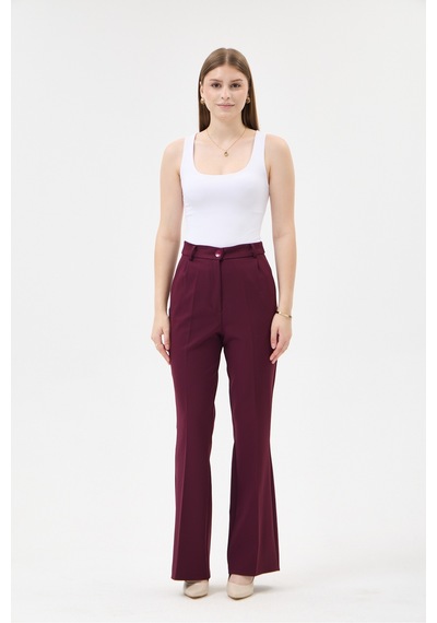 Velnara Moda Mürdüm Klasik Kadın Takım Elbise -sıfır Yaka Ceket & İspanyol Paça Pantolon Koyu Mürdüm - 927017052 Koyu Mürdüm Velnara Moda Mürdüm Klasik Kadın Takım Elbise -sıfır Yaka Ceket & İspanyol Paça Pantolon Koyu Mürdüm - 927017052 Koyu Mürdüm