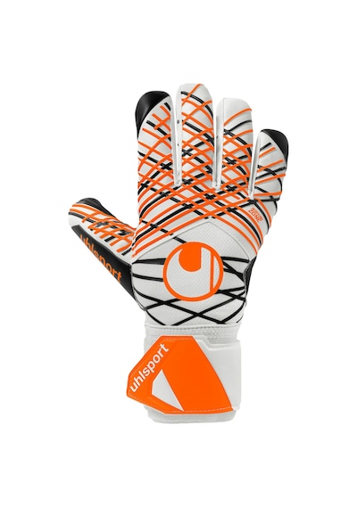 Beyaz - Siyah - Fosforlu Turuncu Uhlsport Futbol Kaleci Eldiveni Soft Hn Comp 101136801 Beyaz - Siyah
