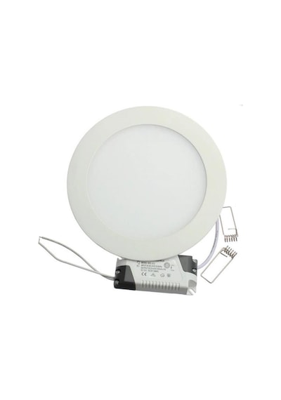 6 Watt Sıva Altı Yuvarlak Slim Led Panel Gün Işığı