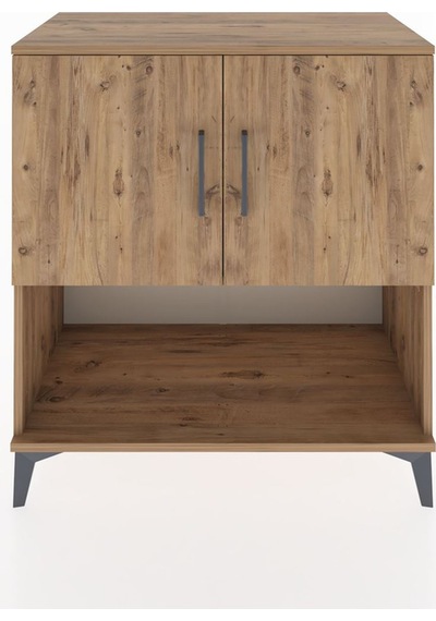 Hyperion Şifonyer 2 Raflı 2 Kapaklı 88x44x96 Çam-çam Atlas Çam