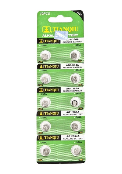 Tıanqıu Ag1 Lr621/364 Alkalin 10'lu Düğme Pil Evimdeyokyok
