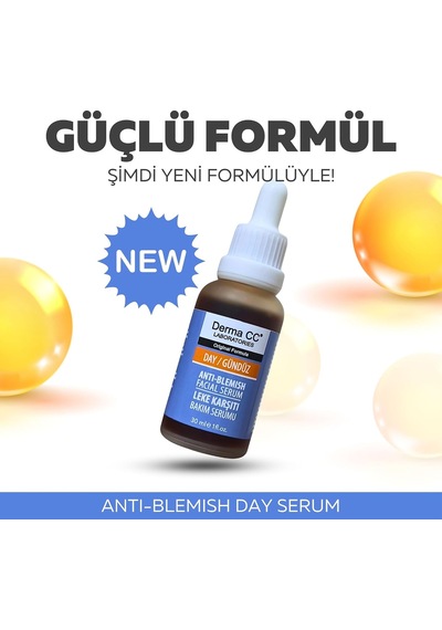 Anti-blemish Day Facial Serum, 30ml, With Niacinamide, Alpha Arbutin, Panthenol And Aloe Vera