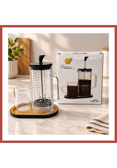 Bezos French Press 650 Ml Erdotıca Çok Renkli