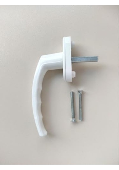 Pvc Pimapen Pencere Kolu Balkon Sürme Kapı Kolu 3, Beyaz