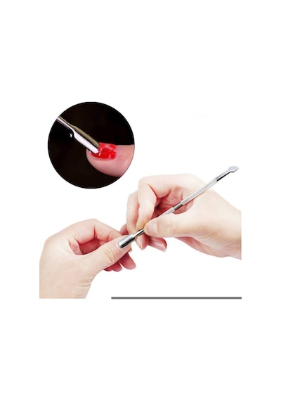 Yıwu Tırnak Eti İtici & Düzeltici Ergonomik Çelik Tasarım 4 Parça