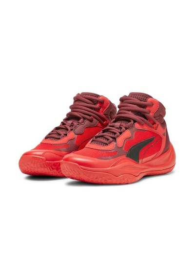 Puma Playmaker Pro Mid Jr 378330-13 Unisex Basketbol Ayakkabısı Kırmızı