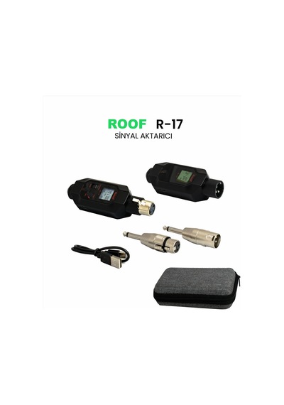 Roof R-17 Kablolu Mikrofonu Kablosuz Mikrofona Çevirici