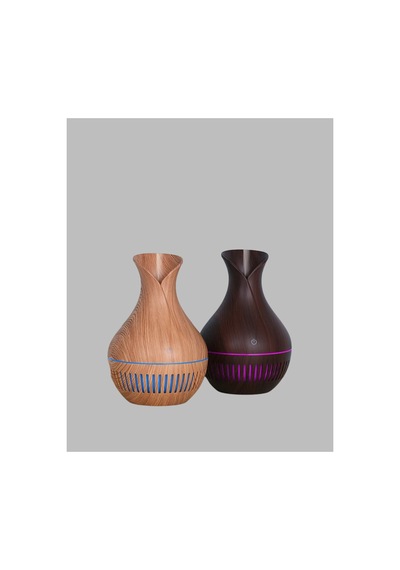 Ultrasonik Ahşap Desenli 130ml Aromaterapi Difüzör Ve Hava Nemlendirici - Bbbbbb5294-1054 Renkli