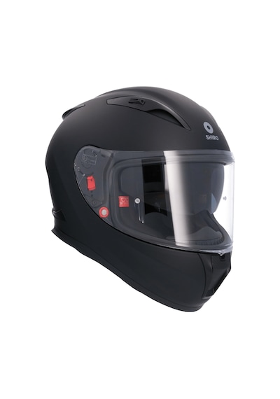 Shıro Shadow Fullface 3000 Sh-605Sv Sun Vizör Gözlüklü Motosiklet Kaskı Mat Siyah