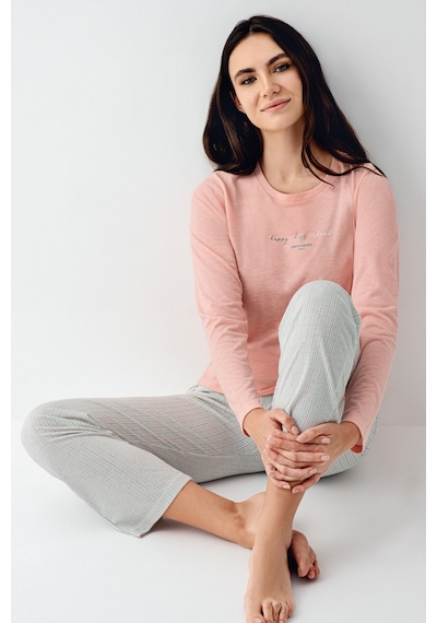 Pierre Cardin Kadın Turuncu Pijama Takımı Turuncu