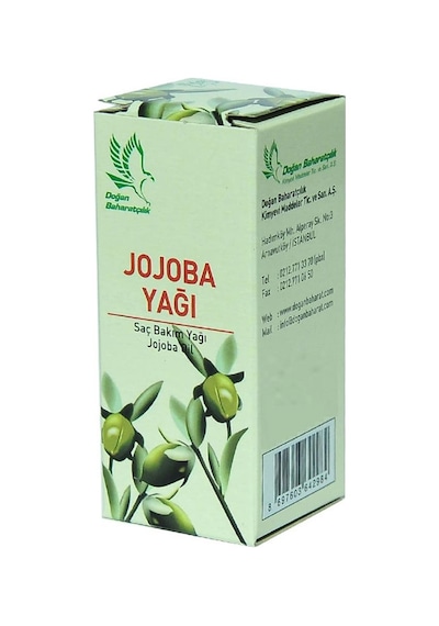 Doğan Baharatçılık Jojoba Yağı 20 CC Doğal Saf Saç Bakım Yağı