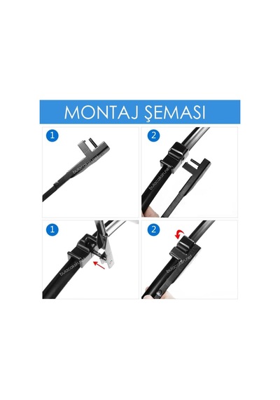 Peugeot İle Uyumlu Sentinel Muz Silecek Takımı 207 2006-2012