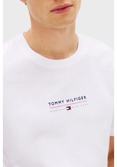 Tommy Hilfiger % 100 Pamuk Regular Fit Bisiklet Yaka T Shirt Erkek T Shirt Mw0mw42363 Ybr Beyaz Tommy Hilfiger % 100 Pamuk Regular Fit Bisiklet Yaka T Shirt Erkek T Shirt Mw0mw42363 Ybr Beyaz