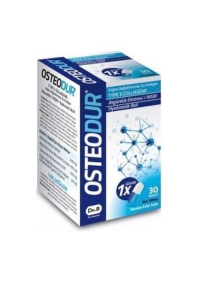Osteodur Glucosamine 30 Kapsül Tip II Collagene 1 Adet