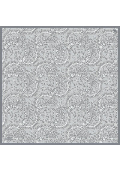 Armine İpek Eşarp 2025 Yaz - 9304-02 Gri Twill Gri