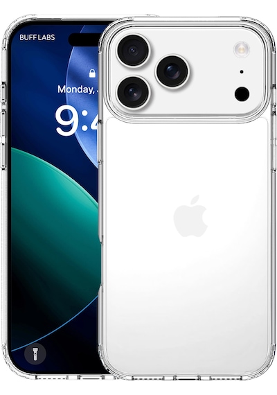 Buff Apple Uyumlu iPhone 17 Pro Max Air Hybrid Şeffaf Kılıf