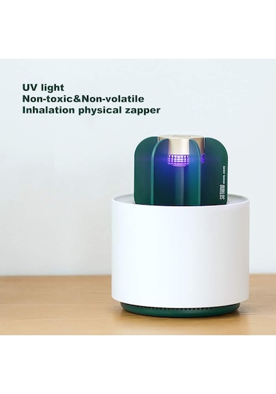Kaktüs Sivrisinek Kovucu Katil Elektrikli Uv Işık Usb Şarj Portu Powered Dumansız Kokusuz Böcek