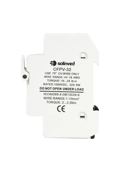 Solinved Dc Kartuş 10x38 Sigorta Yuvası - Slvfshl