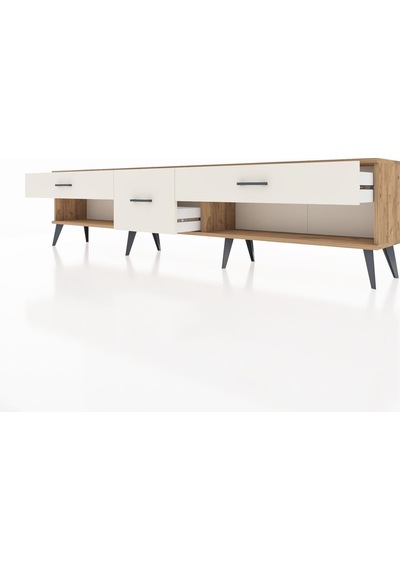 Arges Tv Ünitesi 3 Çekmeceli 220x30x51 Çam-aytaşı Aytası/aytası - Atlas Çam Arges Tv Ünitesi 3 Çekmeceli 220x30x51 Çam-aytaşı Aytası/aytası - Atlas Çam