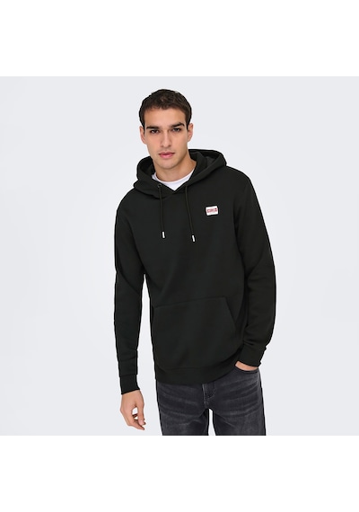 Only & Sons Dawson Erkek Siyah Sweatshirt 22033194-jbk Siyah