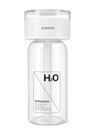 Exenar - Beyaz - Şarjlı Hava Nemlendirici Araç İçi Ambiyanslı H2o Mini Buhar Makinesi Led Işıklı Humidifier Nem Cihazı Standart Exenar - Beyaz - Şarjlı Hava Nemlendirici Araç İçi Ambiyanslı H2o Mini Buhar Makinesi Led Işıklı Humidifier Nem Cihazı Standart