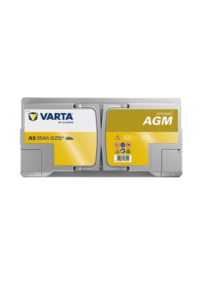 Varta Akü 12 V 95ah Amper Agm G14-a5 Start Stop Akü-yerinde Montaj