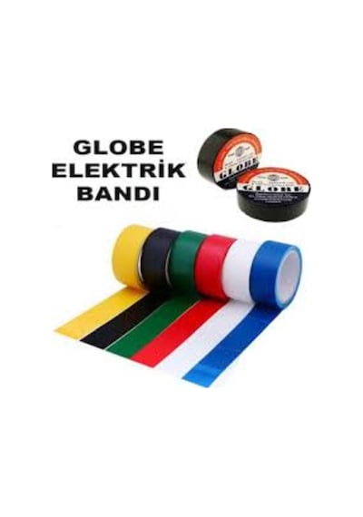 Globe Bant 0.13Mmx19 Mm 10 Lu Paket 10 Adet Karışık