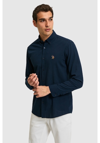 U.S. Polo Assn. U.s. Polo Assn. Erkek Lacivert Gömlek Basic 50320255-vr033 U.S. Polo Assn. U.s. Polo Assn. Erkek Lacivert Gömlek Basic 50320255-vr033