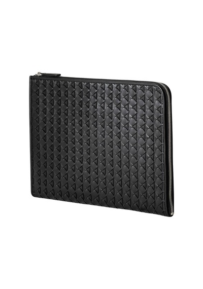 Serapian Folio İn Mosaico Kompakt Dosya Çantası Srmosmml716235a00 Siyah