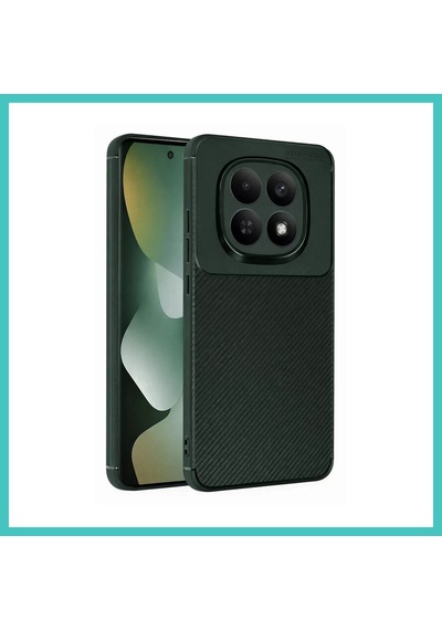 Ny Joy Redmi Note 15 Pro 5g Uyumlu Auto Focus Karbon Kapak - Koyu Yeşil Nyjoybz