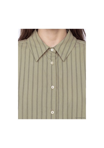 LC Waikiki Alıta Cıty Farkıyla Lcw Modest Yeşil Çizgili Kadın Gömlek Yesil - 931676281 Yesil LC Waikiki Alıta Cıty Farkıyla Lcw Modest Yeşil Çizgili Kadın Gömlek Yesil - 931676281 Yesil