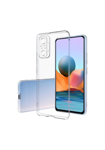 Uryport Xiaomi Redmi Note 10 Pro Kılıf Lüx Şeffaf Silikon Çok Renkli
