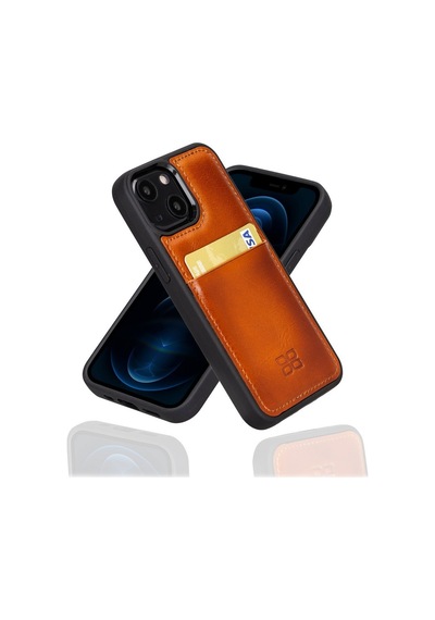Bouletta Apple İphone 13 Mini Uyumlu Deri Arka Kapak Fxcp Rst2ef