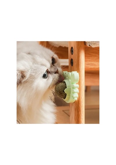 2 Adet Yengeç Oyun Topu Kedi Otu Catnip Yapışkan