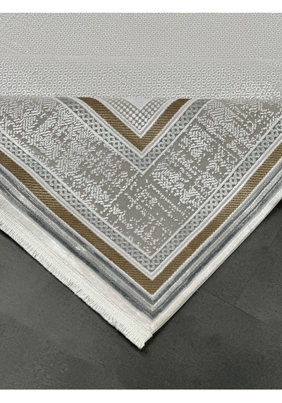 Woolen Halı Valentin Viscon Akrilik Halı 6258 Gold Renkli