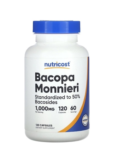 Nutricost Bacopa Monnieri 1000 Mg 120 Kapsül.usa Menşei.dmmedicine'den