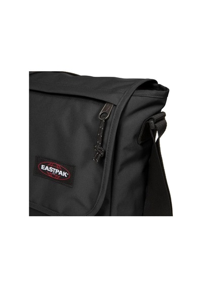 Eastpak Unisex Postacı Çantası Siyah Omuz Askılı Çok Gözlü Günlük Okul Ve Laptop Çantası