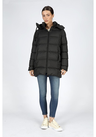 Lee Cooper Theresa Kadın Mont Siyah-20681 Siyah