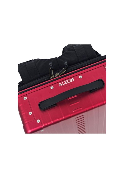 Aleon Hibrit 39 Cm Sırt Çantası, Dizüstü Bilgisayar Bölmeli, Fermuarlı, Yastıklı Taşıma Sistemi Kırmızı