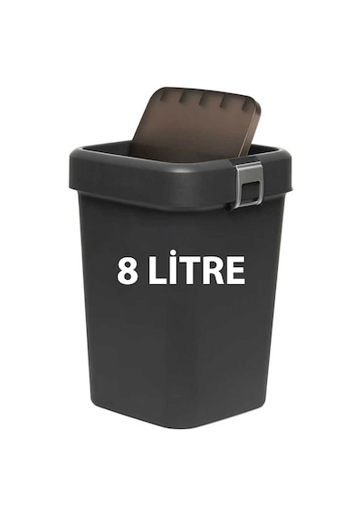 Technow Motek Cob-410 8 Litre Çöp Kutusu Kovası + Temizlik Seti Antasit