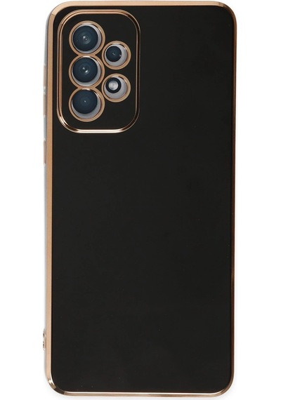 Newface Samsung Galaxy Uyumlu A73 5g Kılıf Volet Silikon Glblseme - 3 - Siyah Sıyah