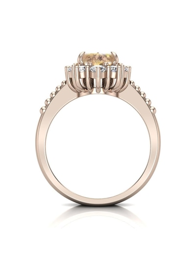 Morganite Pırlanta Yüzük (464655531)