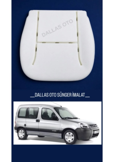 Citroen Eski Berlingo 2008-2018 Model Uyumlu Oturak Süngeri 1