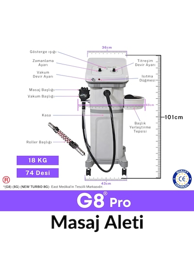 East Medikal G8 Pro Masaj Cihazı