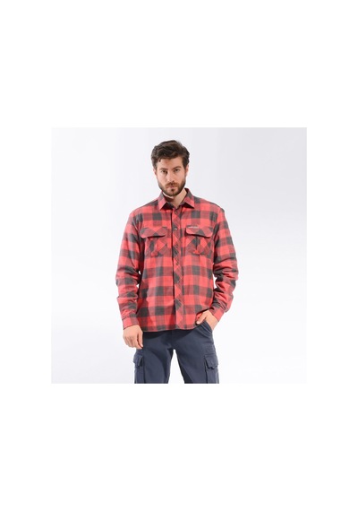 FreeCamp Knit Man Fleece Shirt Gömlek Kırmızı