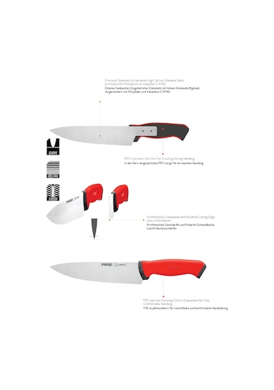 Pirge Duo Ekmek Bıçağı Pro 17,5 Cm Genel
