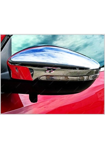 Vw Eos Krom Ayna Kapağı 2 Parça 2009 Üzeri Paslanmaz Çelik